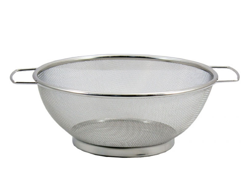 CCH4121-21  Друшлаг - сито с ручками нержавейка d.21