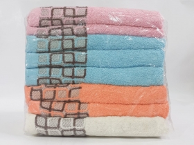 Полотенце махровое (баня) 140*70см Бабочка/8 (шт.)