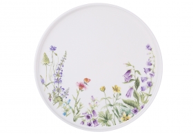 K030 Тарілка порцелянова обідня D25.5см Floral